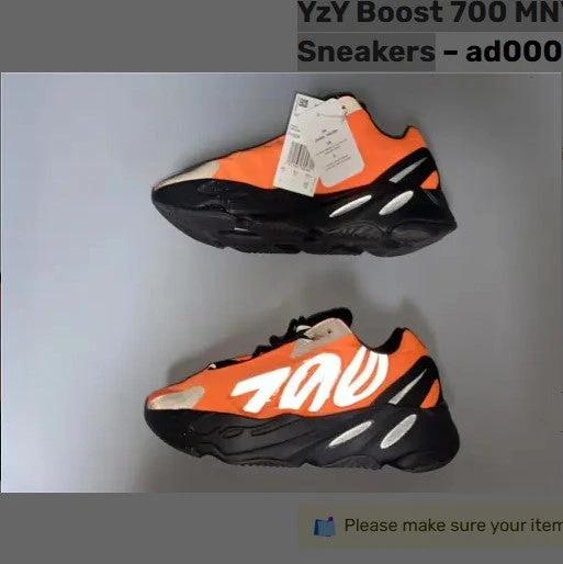Yeezy Boost 700 MNVN Orange Shoes Sneakers by Air Jordan