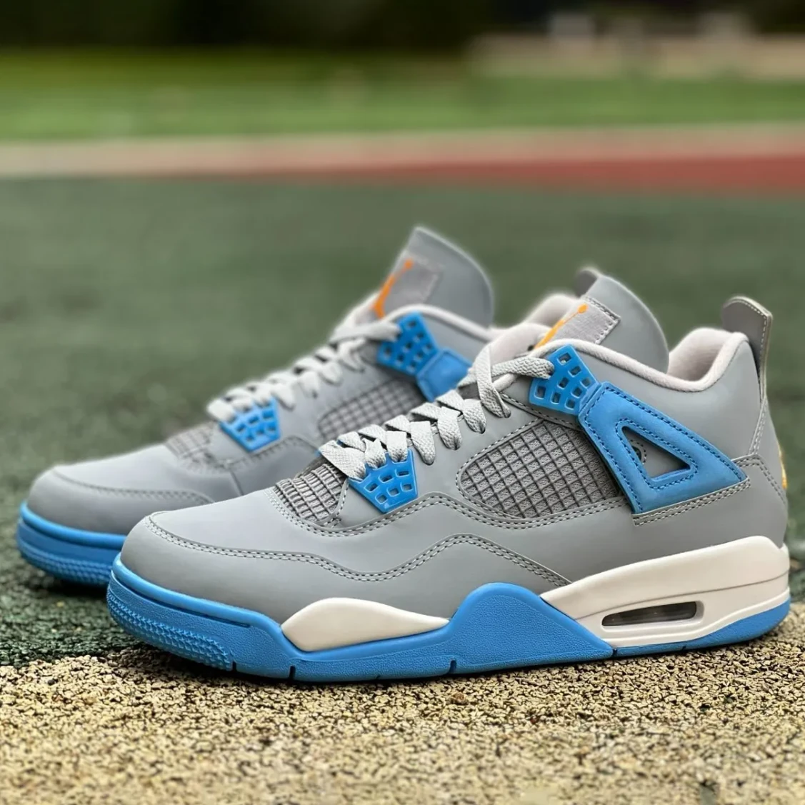 Air Jordan 4 LS Mist Blue Shoes Sneakers by Air Jordan