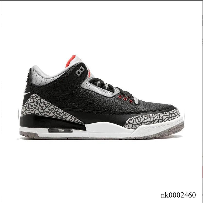 Air Jordan 3 Retro Black Cement 2018 Shoes Sneakers by Air Jordan