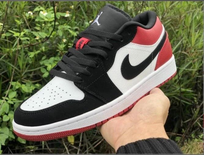 Air Jordan 1 Low Black Toe Shoes Sneakers by Air Jordan