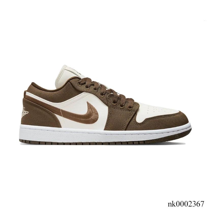 Air Jordan 1 Low Light Olive Shoes Sneakers by Air Jordan