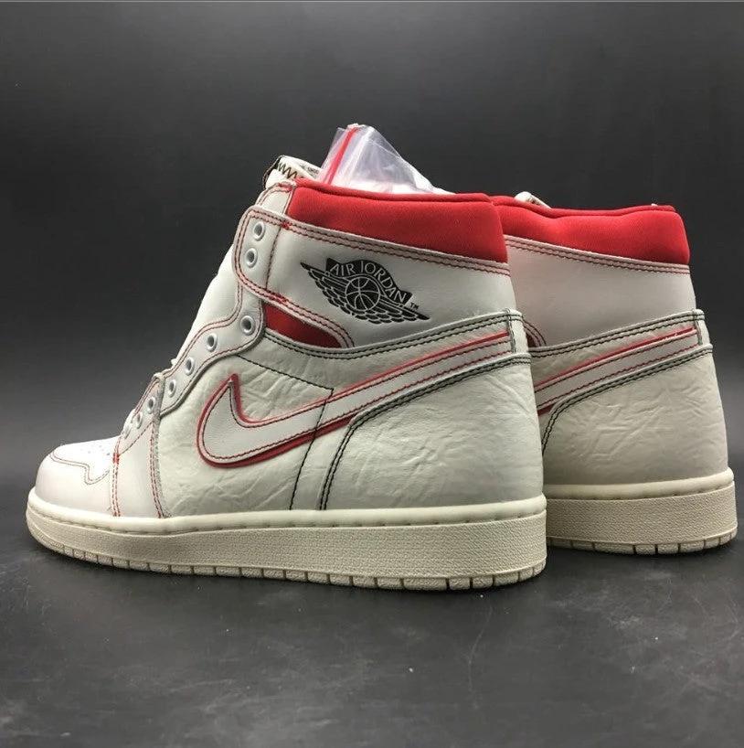 Air Jordan 1 Retro High Phantom Gym Red Shoes Sneakers by Air Jordan