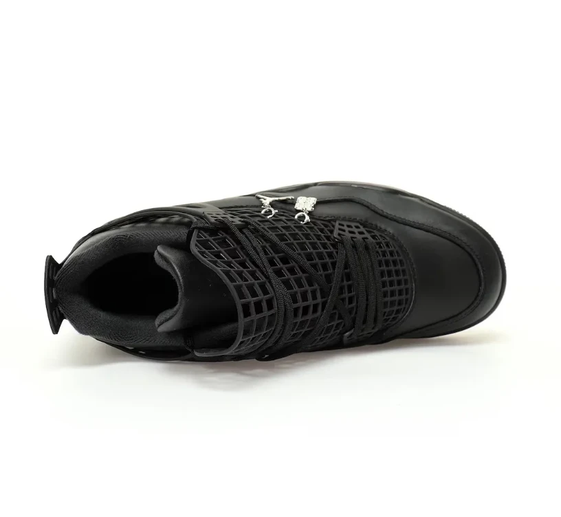 Air Jordan 4 NET Black Shoes Sneakers by Air Jordan
