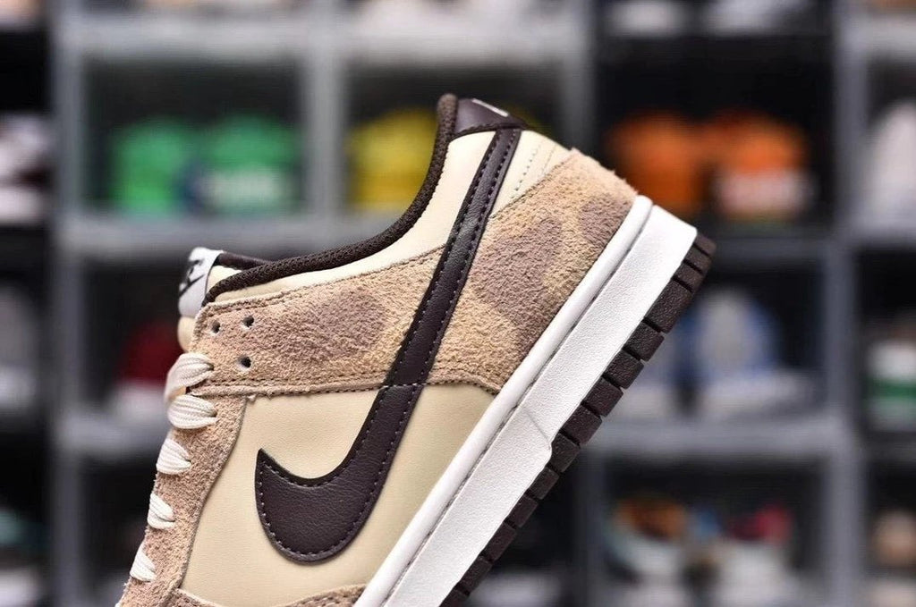Dunk Low Cheetah Shoes Sneakers by Air Jordan
