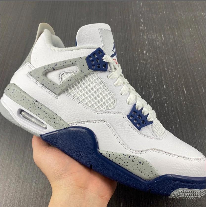 Air Jordan 4 Midnight Navy Shoes Sneakers by Air Jordan