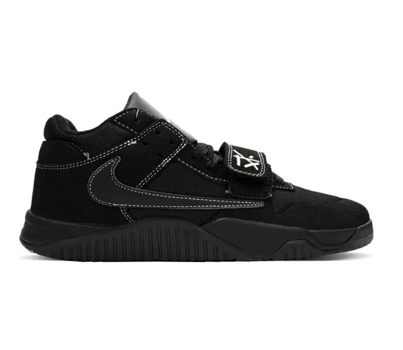 Travis Scott x Jumpman Jack All Black Shoes Sneakers by Air Jordan