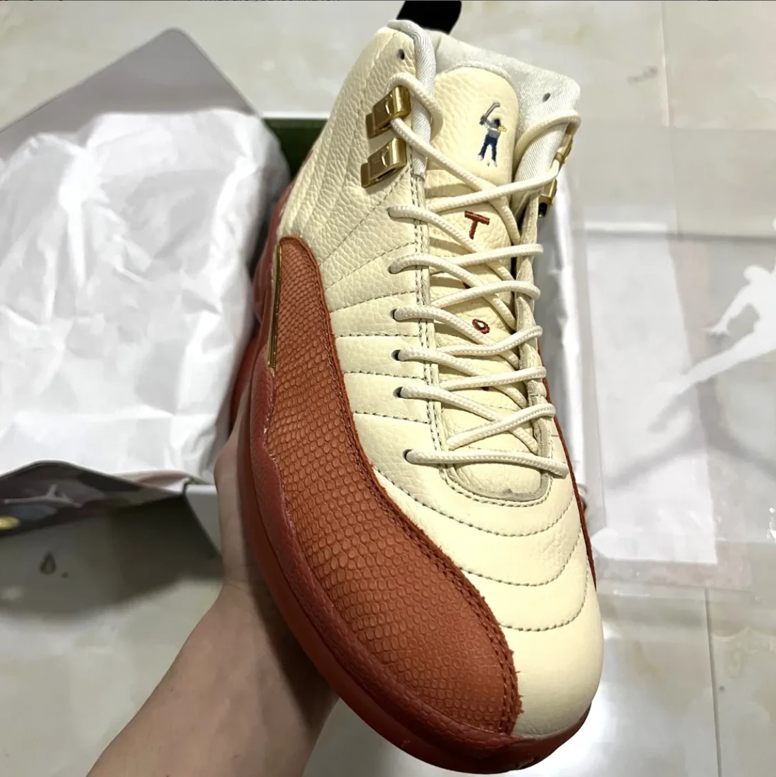 Eastside Golf x Air Jordan 12 Out Of The Clay Shoes Sneakers by Air Jordan