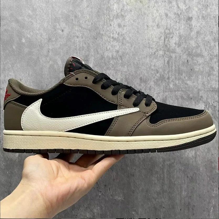 Travis Scott x Air Jordan 1 Low OG Dark Mocha Shoes Sneakers by Air Jordan