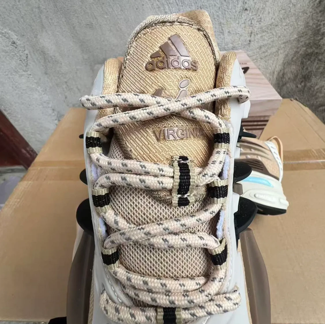 Pharrell x AD Adistar Jellyfish Tan Shoes Sneakers by Air Jordan
