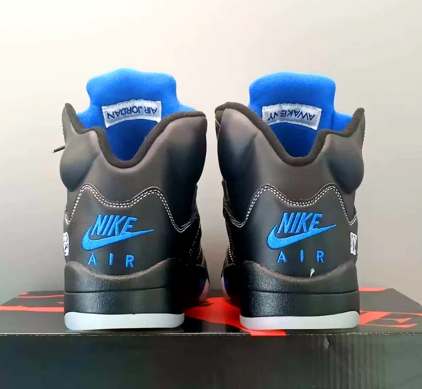 Awake NY x Air Jordan 5 Racer Blue Shoes Sneakers by Air Jordan
