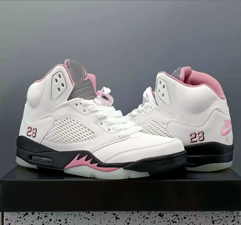 Air Jordan 5 35th Anniversary Medium Soft Pink Shoes Sneakers by Air Jordan