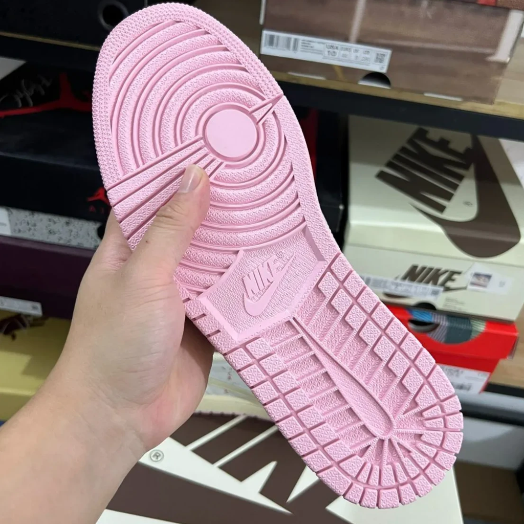 Travis Scott x Air Jordan 1 Low OG Sail Shy Pink Shoes Sneakers by Air Jordan