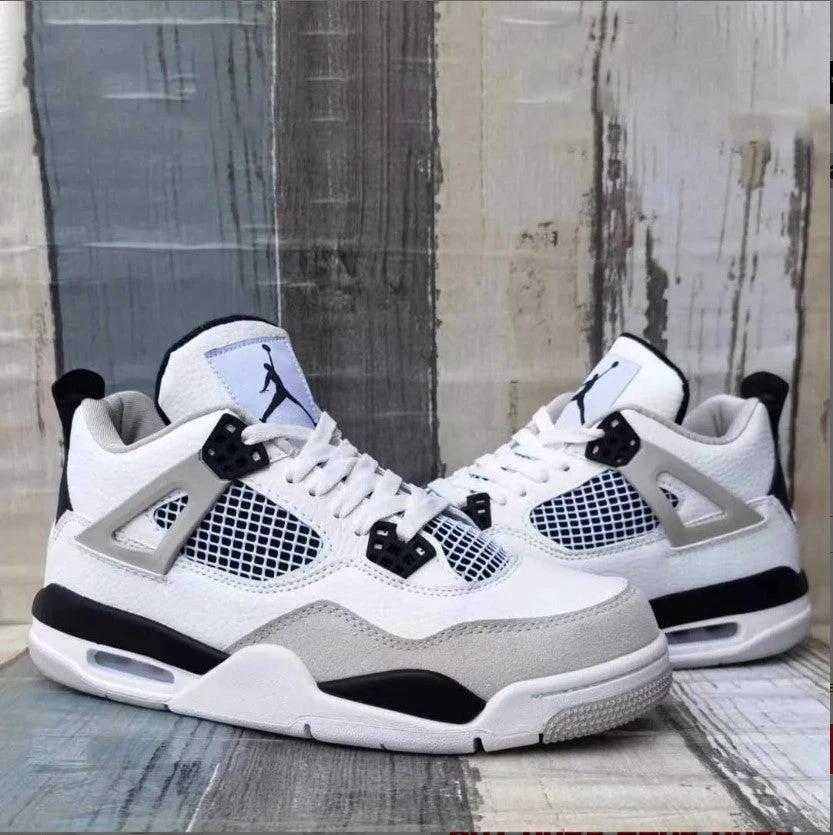 Air Jordan 4 Military Black Shoes Sneakers by Air Jordan