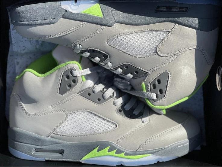 Air Jordan 5 Green Bean Shoes Sneakers by Air Jordan