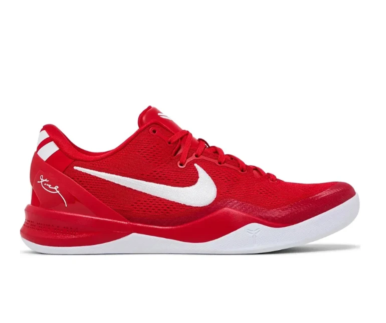Kobe 8 University Red Shoes Sneakers by Air Jordan