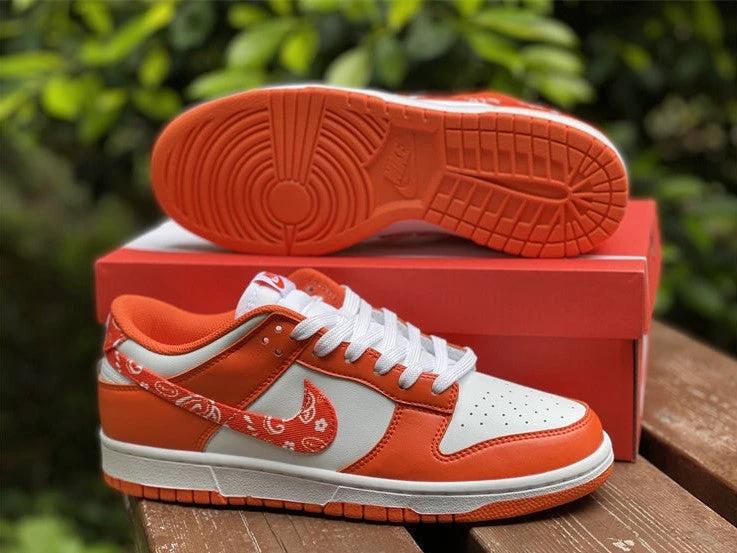 Dunk Low Essential Paisley Pack Orange Shoes Sneakers by Air Jordan