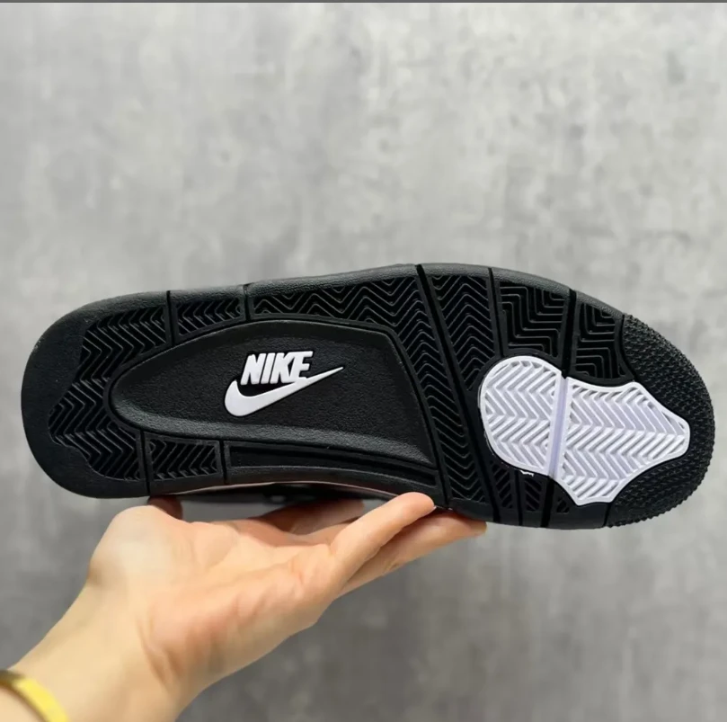 Nigel Sylvester x Air Jordan 4 Black By Black Shoes Sneakers by Air Jordan