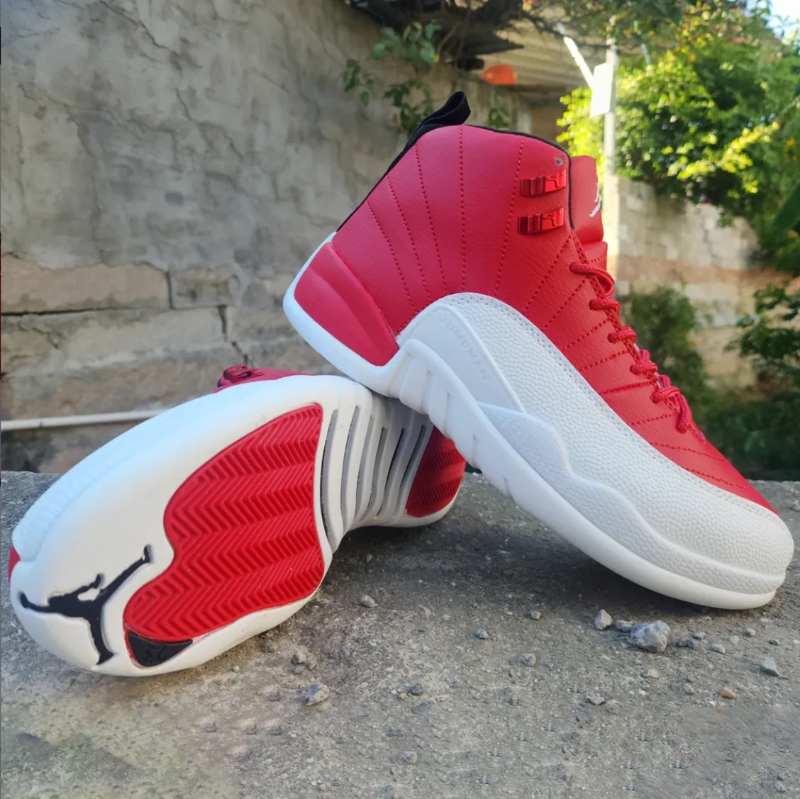 Air Jordan 12 Gym Red Shoes Sneakers by Air Jordan