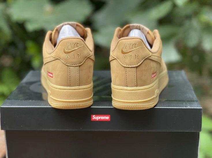 Air Force 1 Low SP Supreme Wheat Shoes Sneakers by Air Jordan