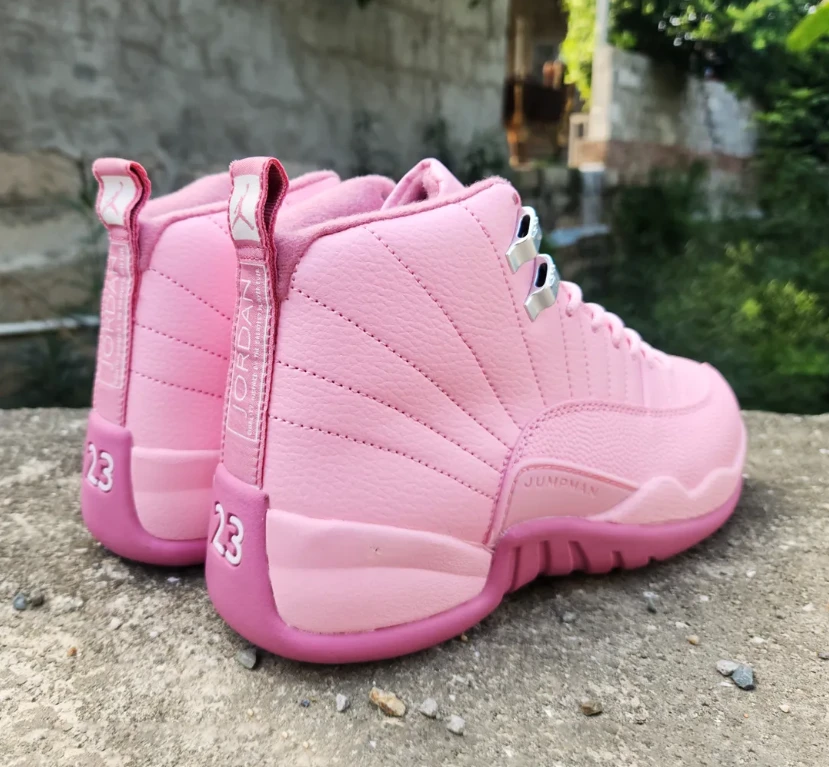 Air Jordan 12 Pearl Pink Shoes Sneakers by Air Jordan