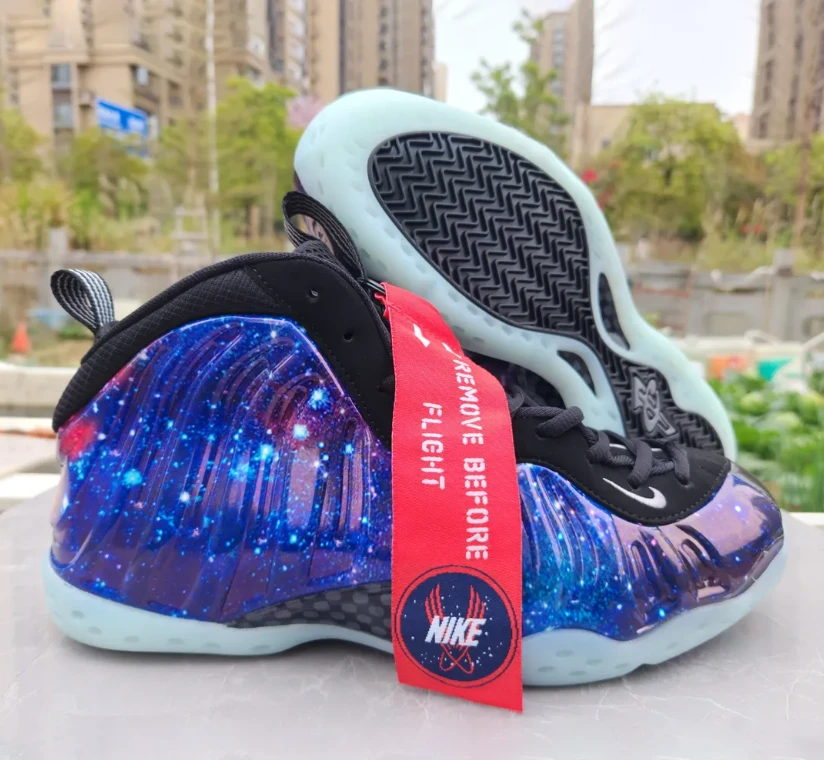 Air Foamposite One Galaxy Shoes Sneakers by Air Jordan