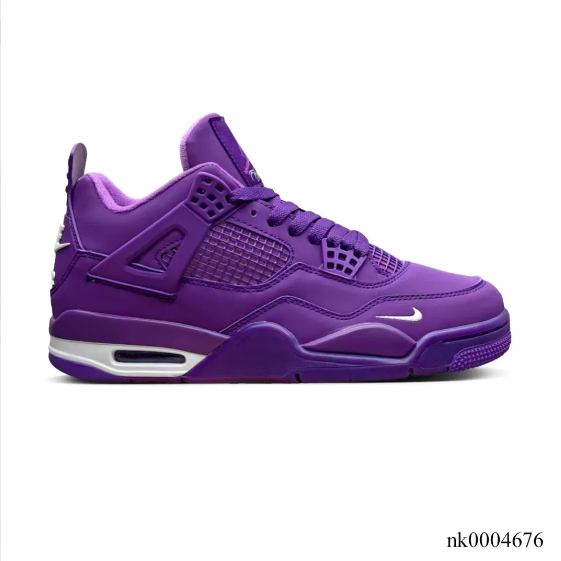 Nigel Sylvester x Air Jordan 4 Purple Shoes Sneakers by Air Jordan