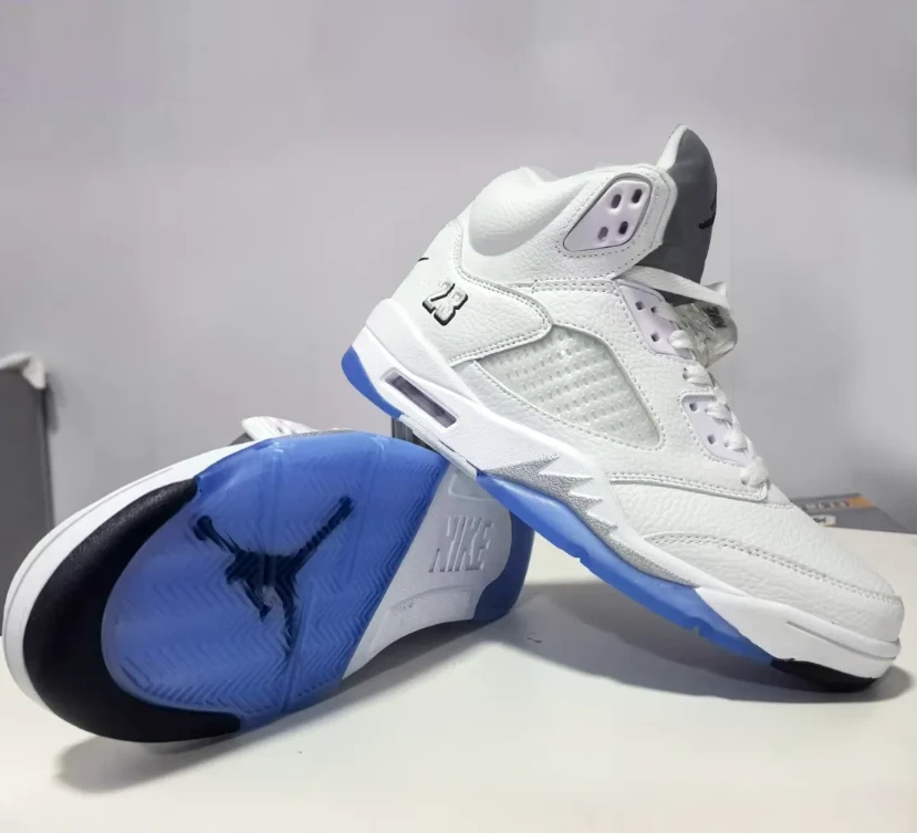 Air Jordan 5 White Metallic (2026) Shoes Sneakers by Air Jordan