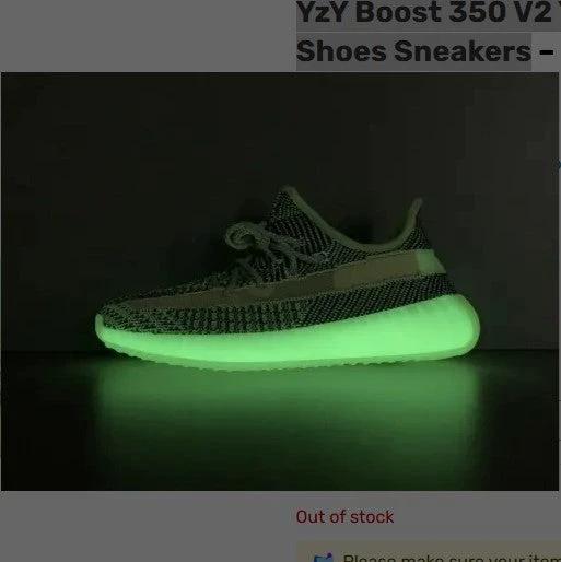 Yeezy Boost 350 V2 Yeezreel (Reflective) Shoes Sneakers by Air Jordan