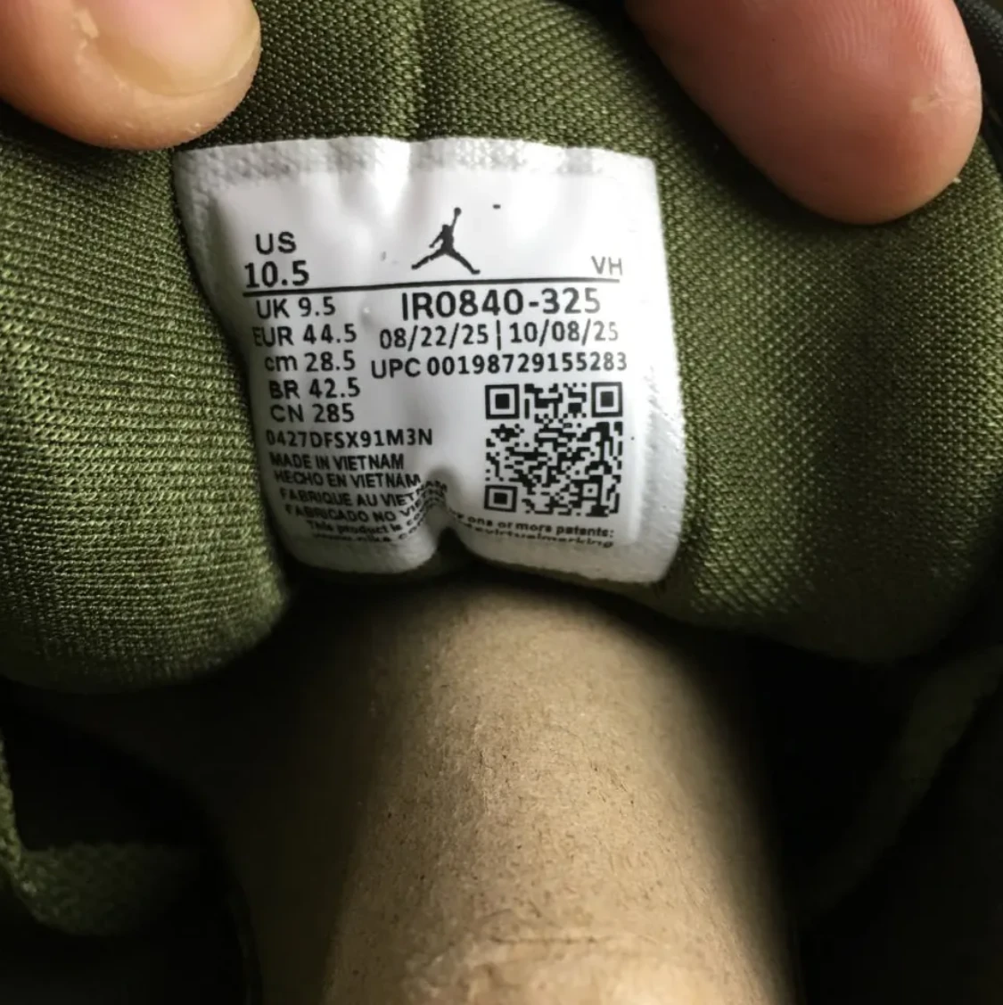 Air Jordan 1 Low Sequoia Shoes Sneakers by Air Jordan