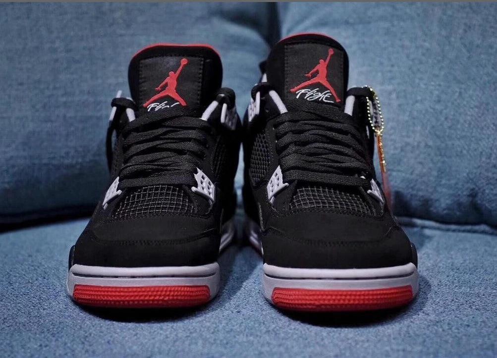 Air Jordan 4 Retro Bred (2019) Shoes Sneakers by Air Jordan