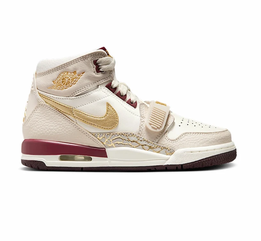 Air Jordan Legacy 312 Year of the Snake Burgundy Tint Shoes Sneakers by Air Jordan