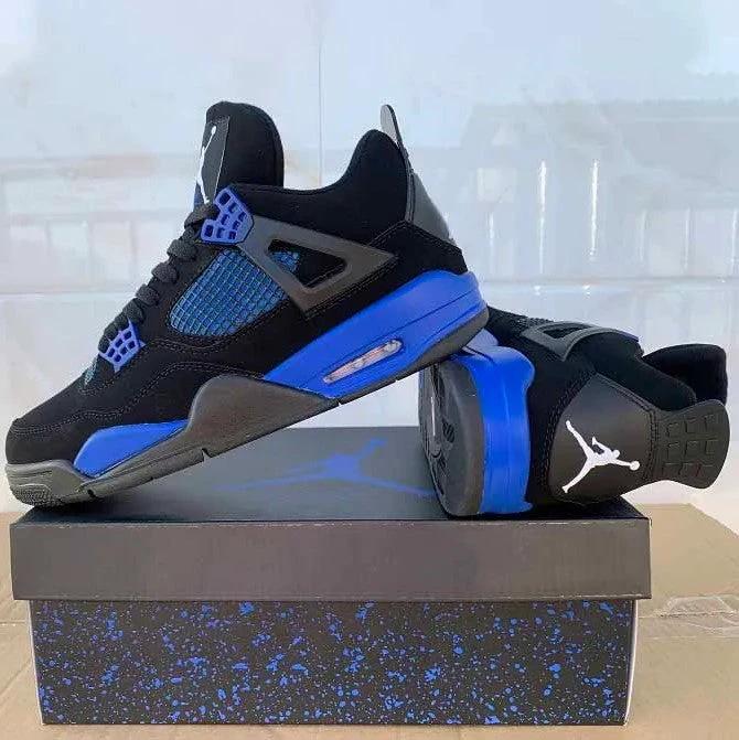 Air Jordan 4 Retro Game Royal Shoes Sneakers by Air Jordan
