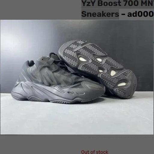 Yeezy Boost 700 MNVN Triple Black Shoes Sneakers by Air Jordan