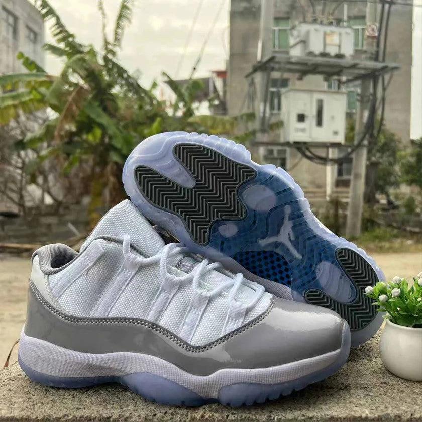 Air Jordan 11 Low Cement Grey Shoes Sneakers by Air Jordan