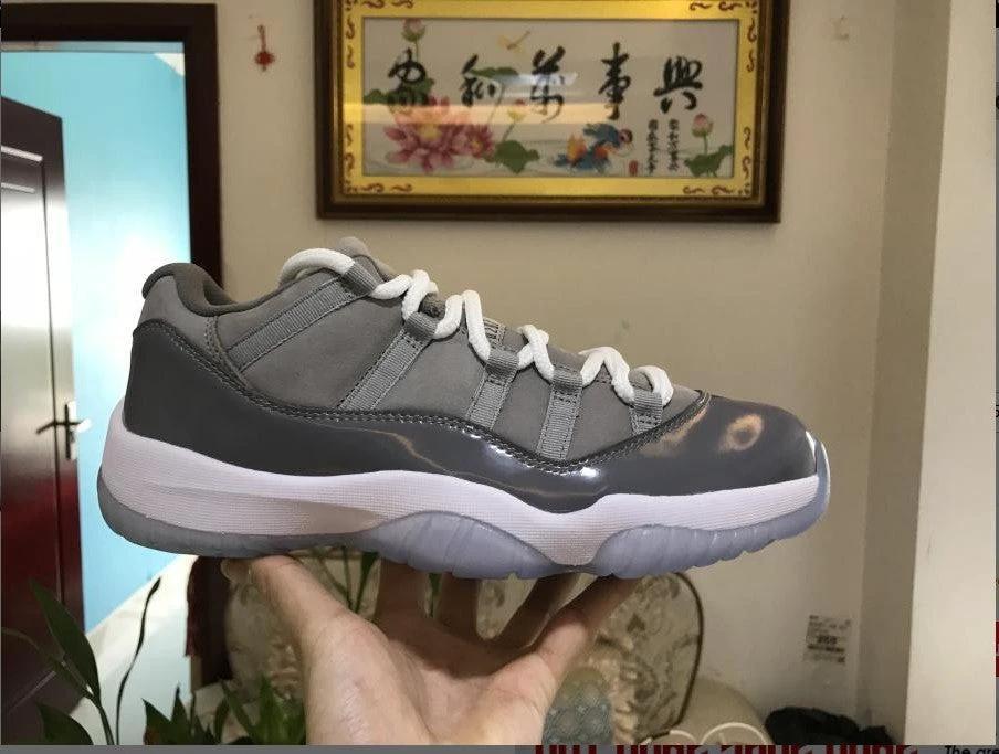 Air Jordan 11 Low Cool Grey Shoes Sneakers by Air Jordan