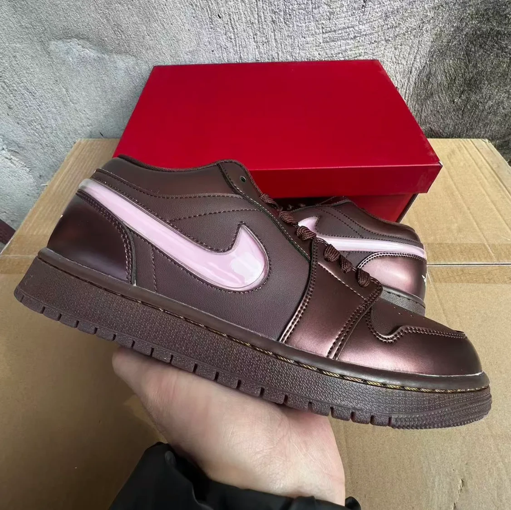 Air Jordan 1 Low ‘Chocolate Valentine’s Day’ Shoes Sneakers by Air Jordan