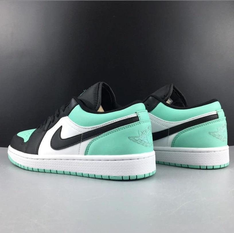 Air Jordan 1 Low Emerald Toe Shoes Sneakers by Air Jordan