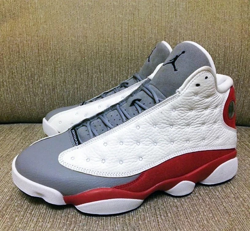Air Jordan 13 Retro Grey Toe Shoes Sneakers by Air Jordan