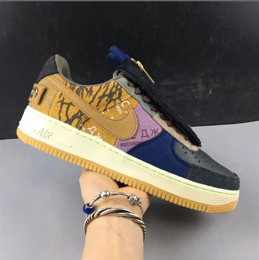 Air Force 1 Low Travis Scott Cactus Jack Shoes Sneakers by Air Jordan