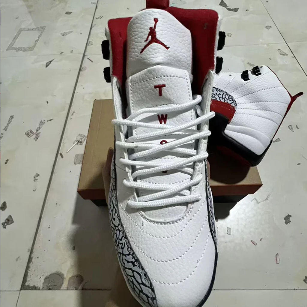 Air Jordan 12 Elephant Print Shoes Sneakers by Air Jordan