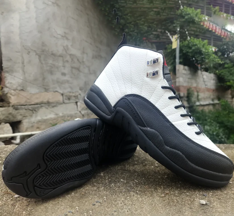 Air Jordan 12 Black Tongue Taxi Sample Shoes Sneakers by Air Jordan