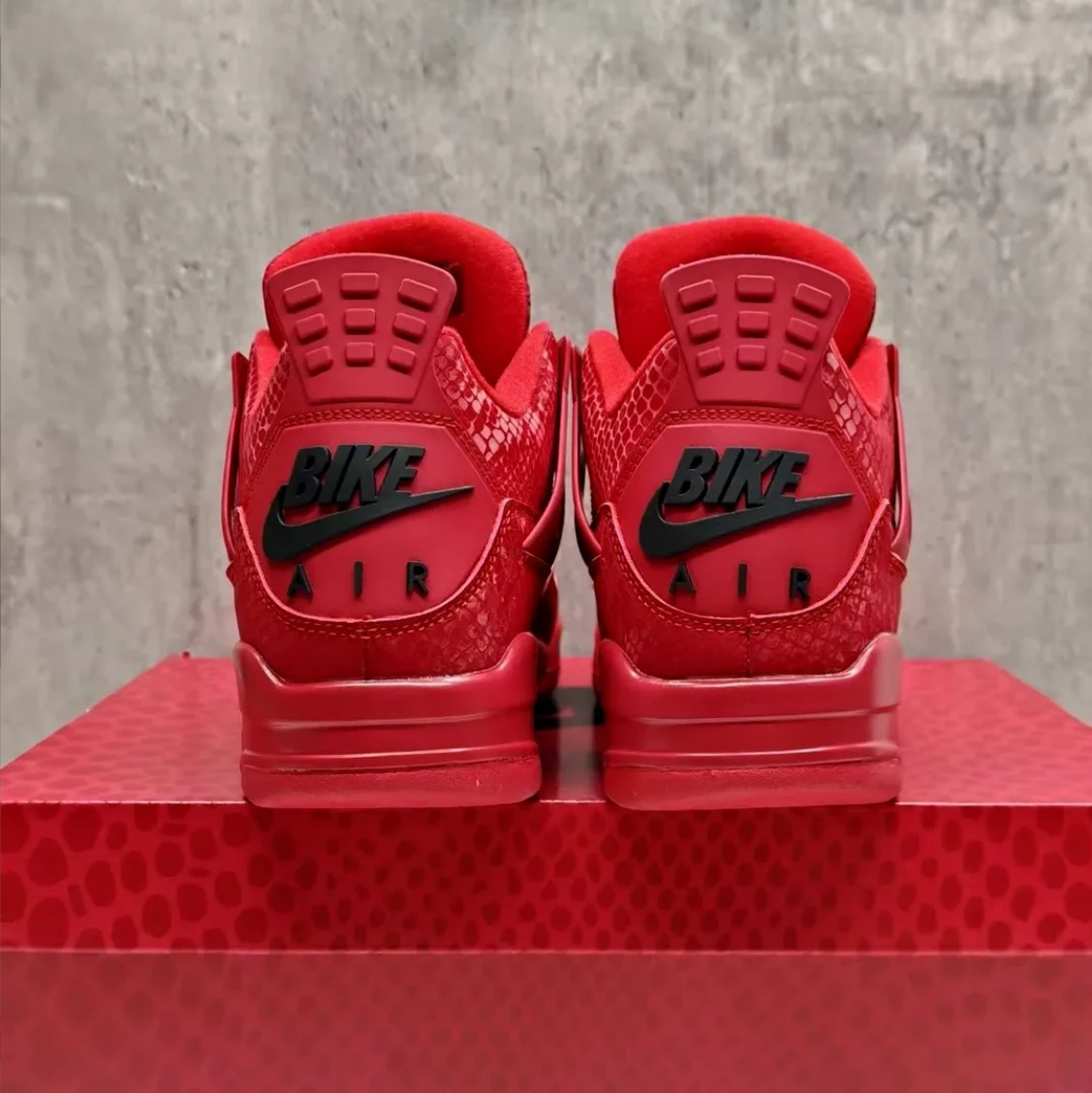 Nigel Sylvester x Air Jordan 4 Red Mamba Shoes Sneakers by Air Jordan