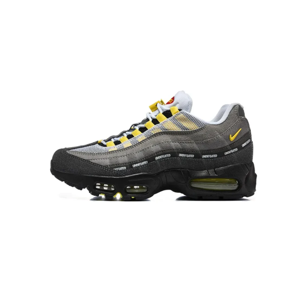 Air Max 95 SP Undefeated Geo Shanghai Opti Yellow Shoes Sneakers by Air Jordan