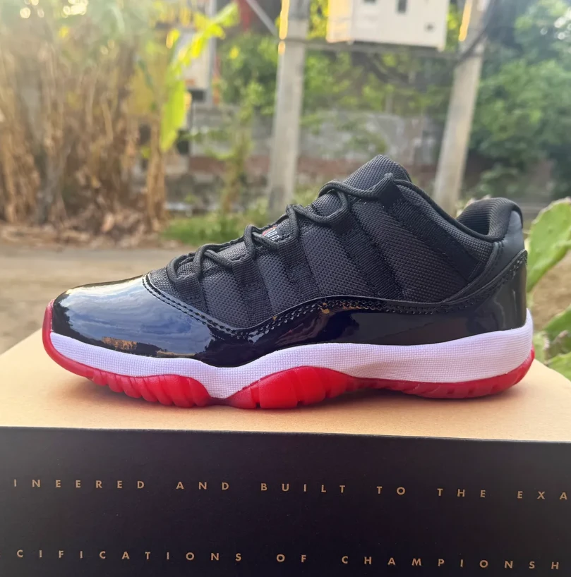 Air Jordan 11 Low Bred 2025 Shoes Sneakers by Air Jordan