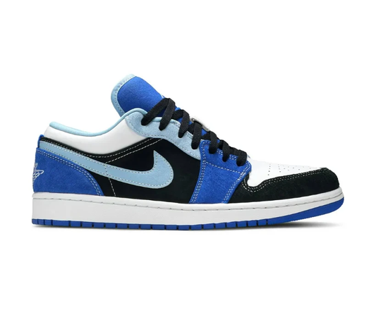 AJ 1 Low Racer Blue White Shoes Sneakers by Air Jordan