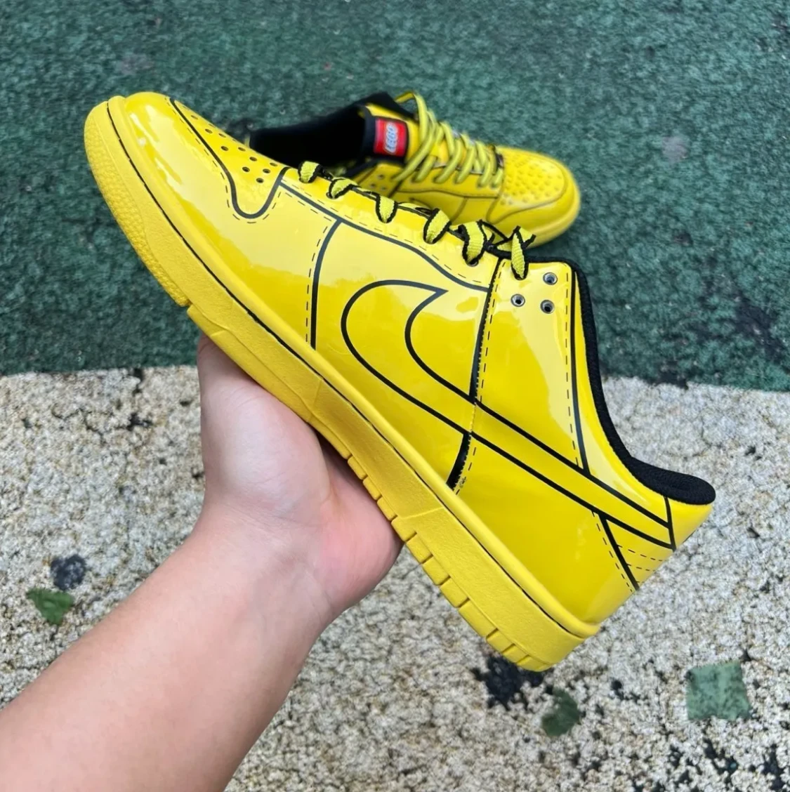Dunk Low x LEGO Tour Yellow Shoes Sneakers by Air Jordan