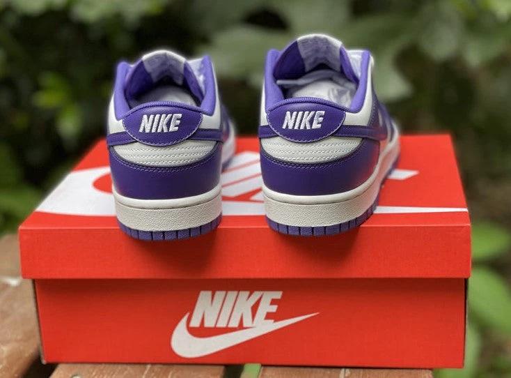 Dunk Low Championship Court Purple Shoes Sneakers by Air Jordan