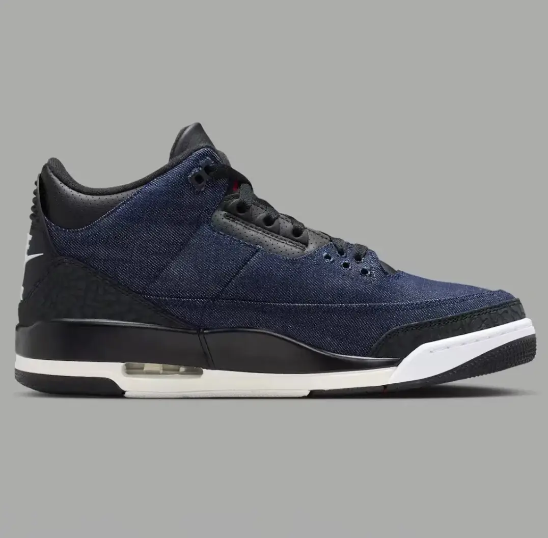 Levi’s x Air Jordan 3 Indigo Shoes Sneakers by Air Jordan