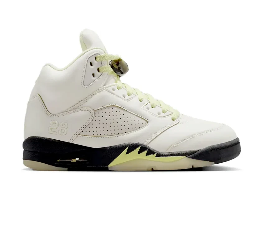 Air Jordan 5 Luminous Green Shoes Sneakers by Air Jordan