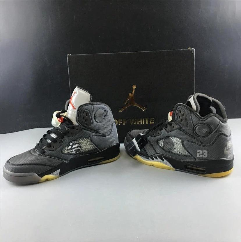 Air Jordan 5 Retro OW Black Shoes Sneakers by Air Jordan